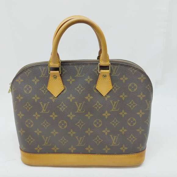 Louis Vuitton LV Hand Bag Alma Brown Monogram - Picture 1 of 15